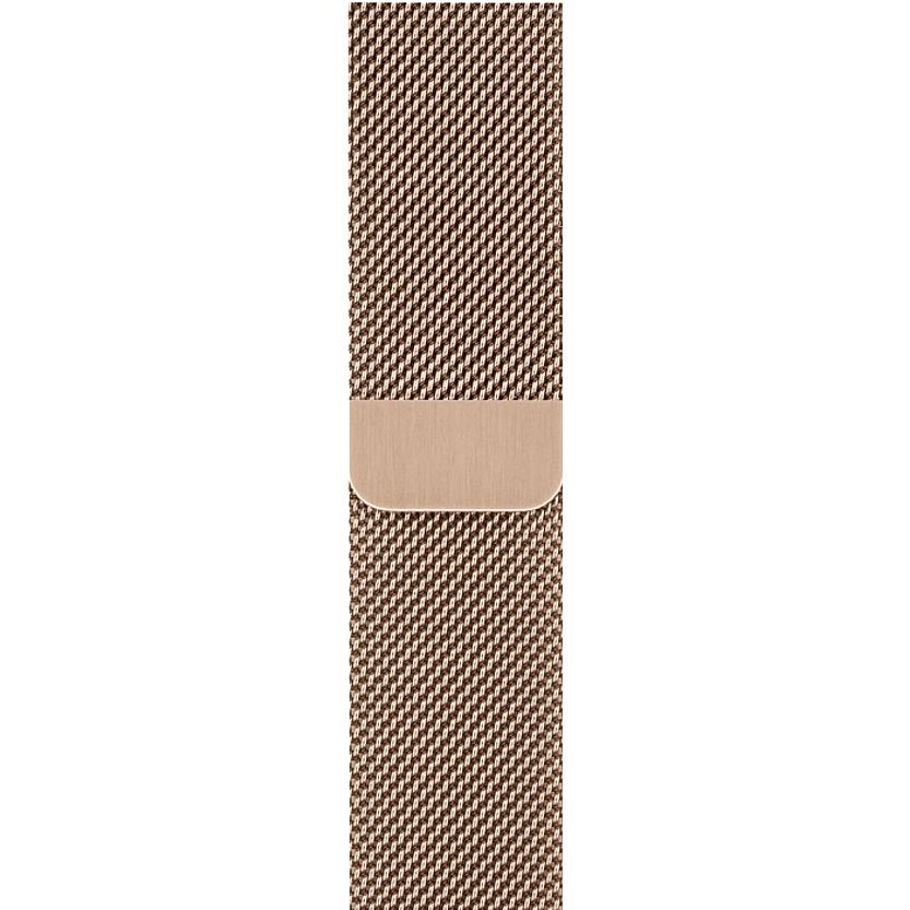 Apple Milanaise Armband (44 mm, Edelstahl), Uhrenarmband, Gold