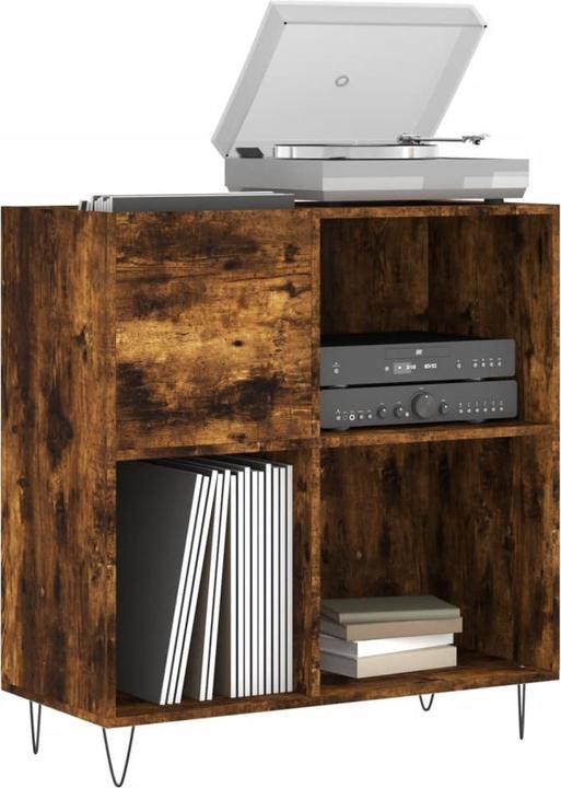 Actual product image VidaXL Plattenschrank Räuchereiche 84,5x38x89 cm Holzwerkstoff