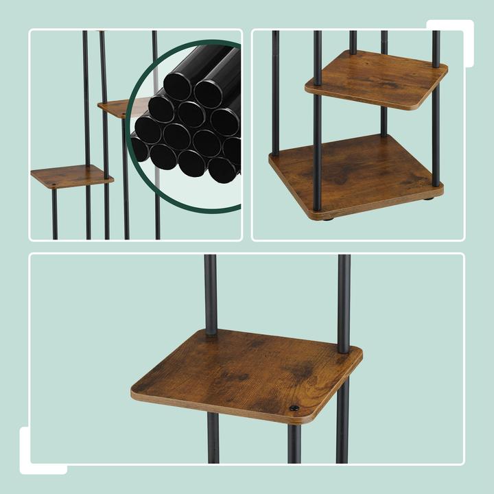 Produktbild Relaxdays Pflanzenregal Metall 5 Ablagen