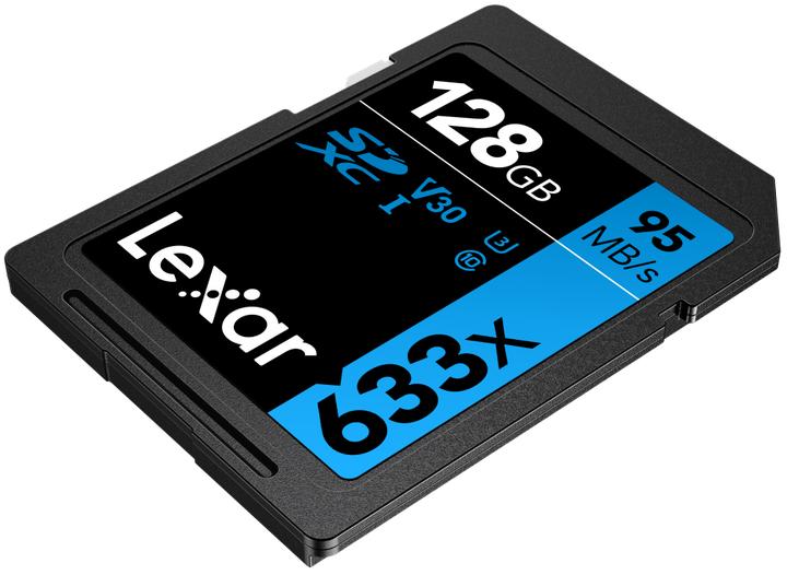 Immagine prodotto Lexar Professional 633x SDHC/SDXC UHS-I V30 U3 (128 GB, SDXC, U3, UHS-I)