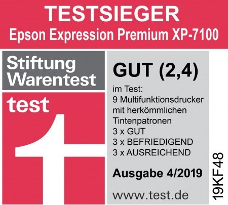 Produktbild Epson Expression Premium XP-7100 (Tintenpatrone, Farbe)