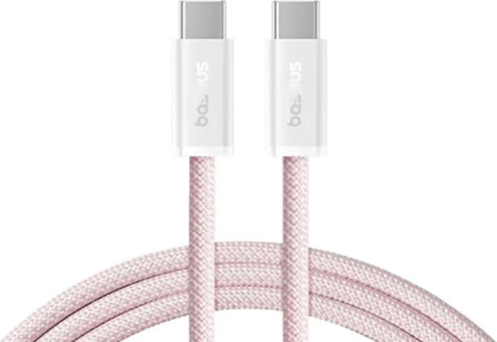 Image du produit Baseus USB-C vers USB-C Dynamic 3 Series, 100W, 5A, 1m, Rose (1 m, 100 W)
