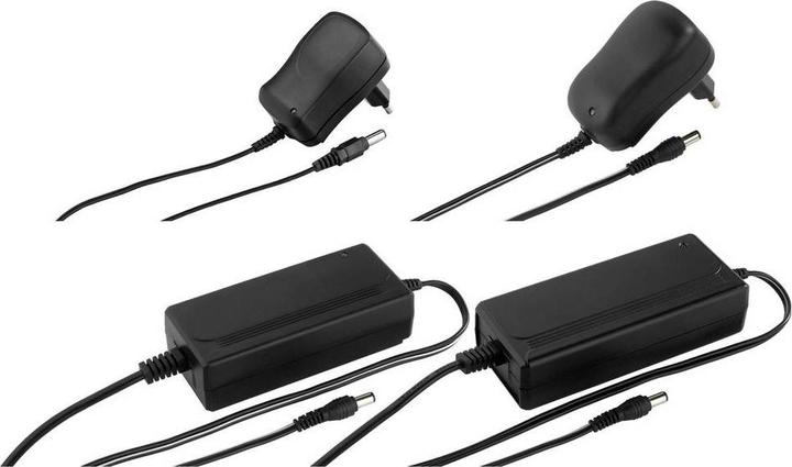 Actual product image Monacor 5.5/2.1 Switching Power Supply 12V,1A, 1.8m