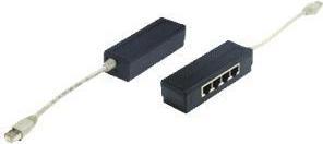 Produktbild Datacom ISDN adapter STP 1 to 4 RJ45 ports