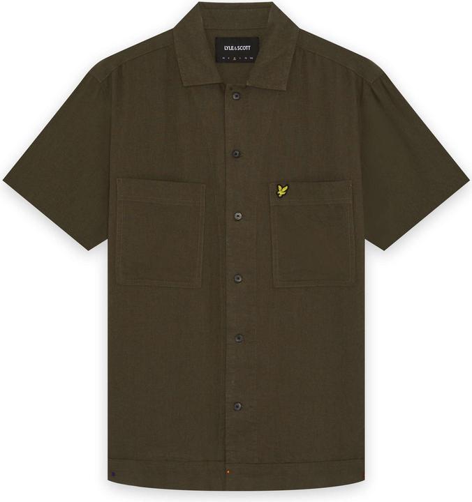 Produktbild Lyle and Scott Hemd mit kubanischem Kragen (XS)
