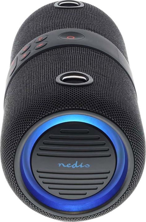 Immagine prodotto Nedis Altoparlante Bluetooth - Durata massima della batteria: 6,5 ore - Portatile - 40 W - Stereo - (6.50 h, Corrente elettrica)