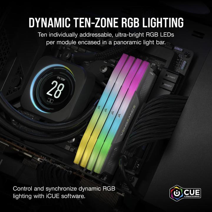 Actual product image Corsair Vengeance (2 x 32GB, 5200 MHz, DDR5 RAM, DIMM)