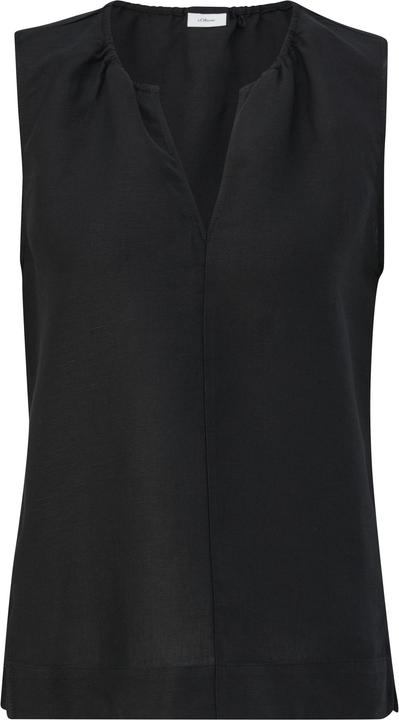 Produktbild s.Oliver Bluse Blusentop aus Leinenmix (36)