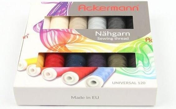 Nähgarn in 12 Farben x 200m (200 m)