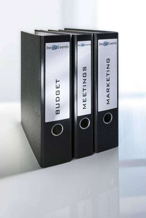 Actual product image Avery Folder labels white