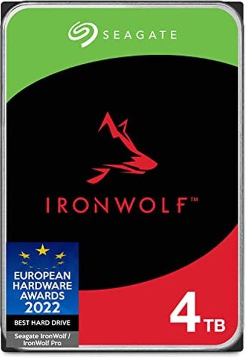 Seagate 4TB 3,5" ST4000VNZ06 SATA3 5400rpm,64MB,8,9cm,IronWolf,silver (4 TB, 3.5", CMR)
