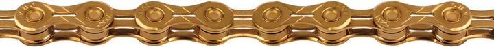 Actual product image KMC X10EL Ti-N Gold (10-speed)