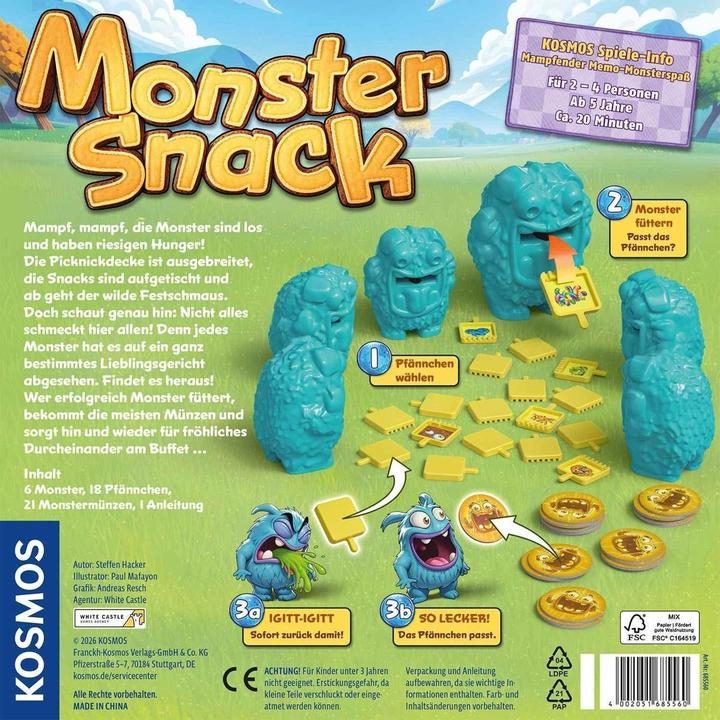 Produktbild Kosmos Monstersnack