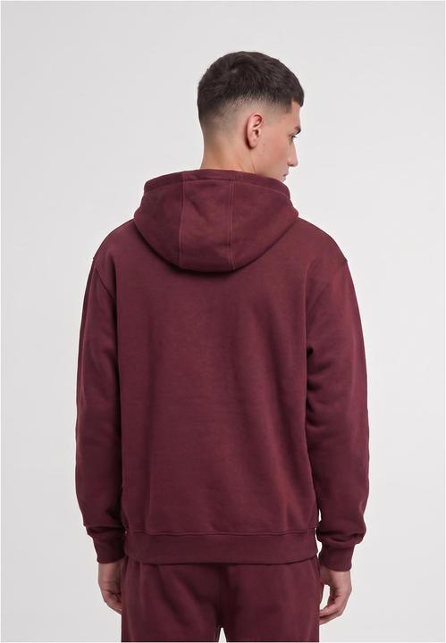 Image du produit Urban Classics Fluffy Zip Hoody burgundy L (L)