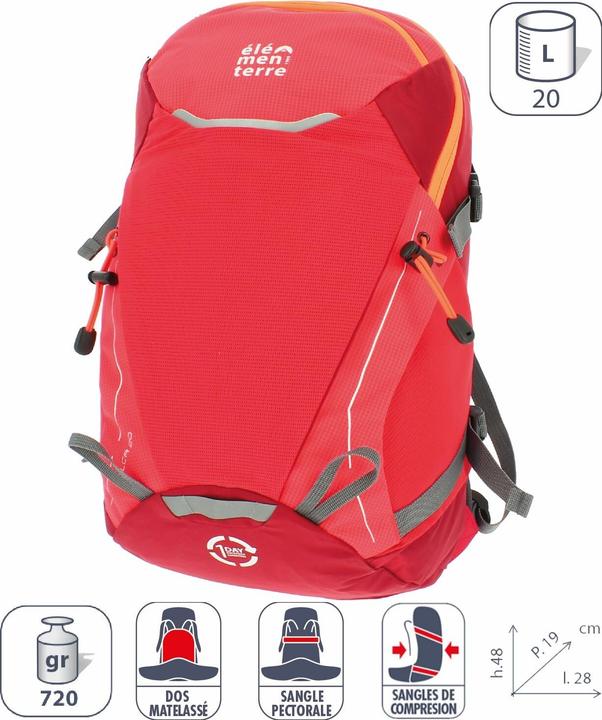Actual product image Elementerre talca 20 l backpack (20 l)