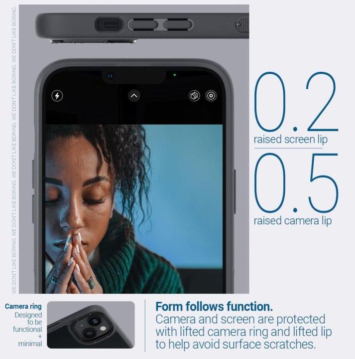 Immagine prodotto Spigen Custodia Skyfall per iPhone 14 Plus - Nero (Apple iPhone 14 Plus)