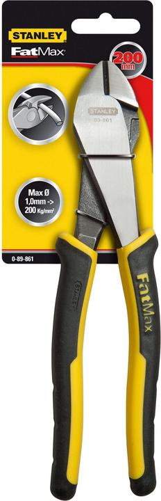 Actual product image Stanley Szczypce Boczne / Diagonalne Odgięte Fatmax 180mm (180 mm)