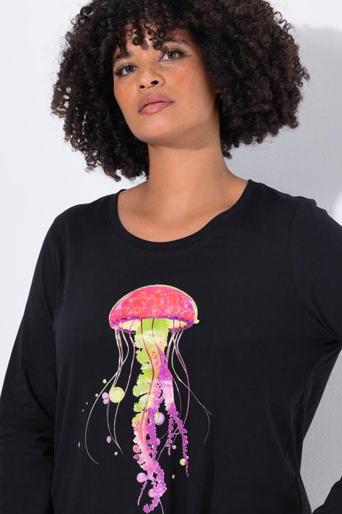 Produktbild Angel of Style T-Shirt, A-Linie, Qualle, Langarm (60)