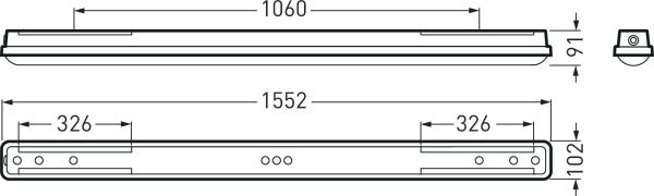 Actual product image Trilux LED moisture-proof luminaire (6400 lm)