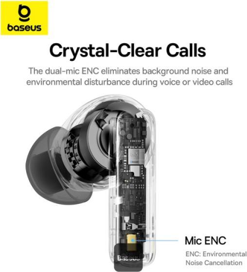 Actual product image Baseus Bowie E20 (ANC, 6 h, Wireless)