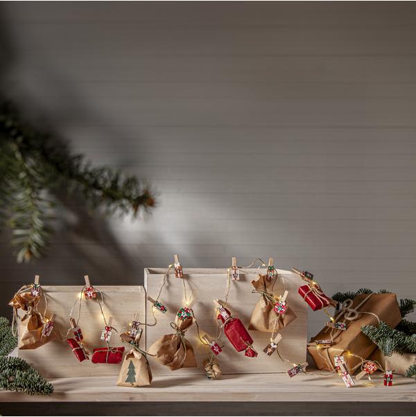 Produktbild Star Trading Lichterkette Clippy Advent (1.50 m)