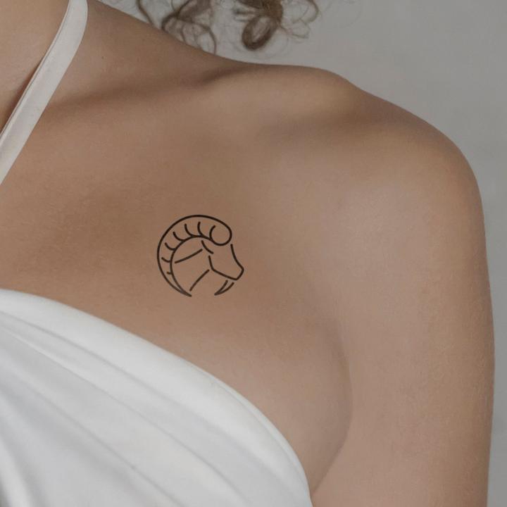 Immagine prodotto minink Tatuaggio temporaneo - Capricorno