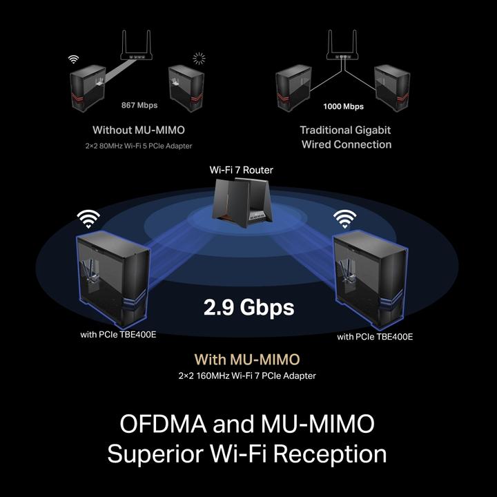 Produktbild TP-Link WRL ADAPTER 6500MBPS WI-FI 7/ARCHER TBE400E (Mini PCI Express)