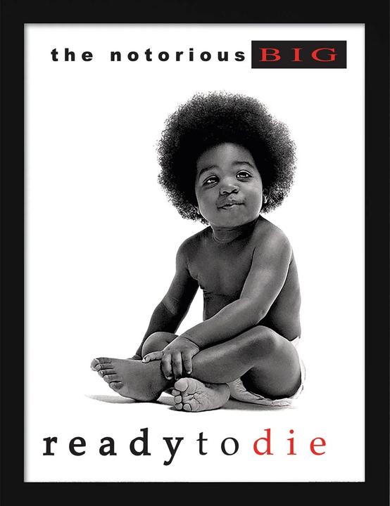 Actual product image The Notorious B.I.G Framed Poster (40 x 30 cm)
