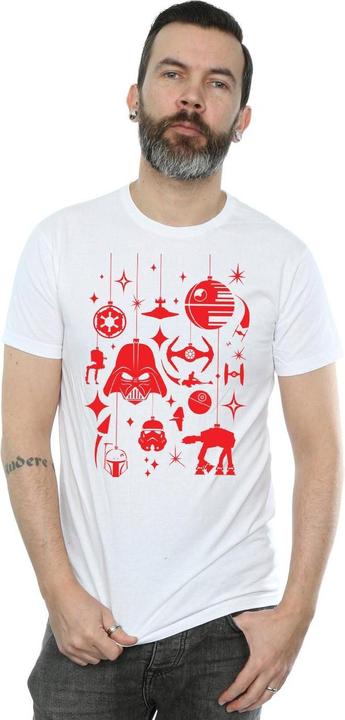 Image du produit Star Wars - T-shirt CHRISTMAS DECORATIONS - Homme (L)