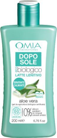 Omia Organic Aloe Vera After Sun Milk 200ml (200 ml, After Sun Creme)