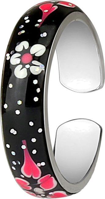 Actual product image Star Piercing Ring with floral pattern (50)