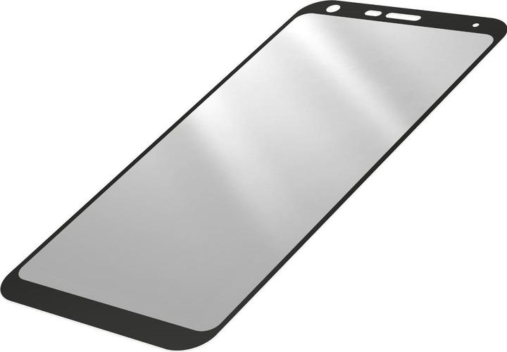 Produktbild Cellularline Capsule Screen Protector, LG Q7, Black (1 Stück, LG Q7)