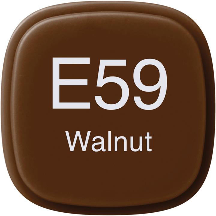 Actual product image Copic Graphic marker Classic type E - 59 (E59 - Walnut, 1 x)