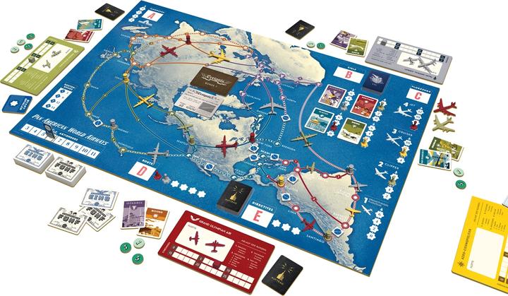 Image du produit 749008 - Pan Am de Funko, jeu de société, pour 2-4 joueurs, à partir de 12 ans (édition FR) (Allemand)