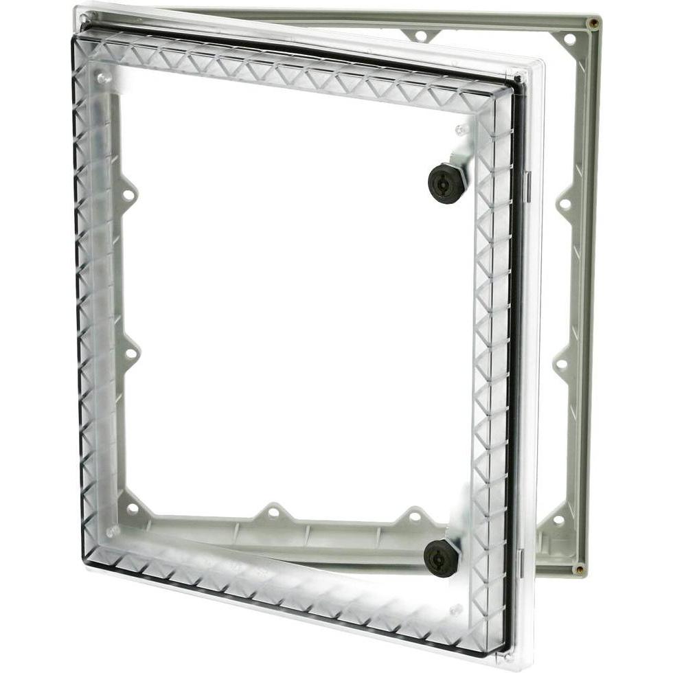 Fibox PW 343009 T Sichtfenster Deckel Transparent, Doppelbart, UV-beständig (L x (Gehäuse), Elektronikzubehör + Gehäuse,...