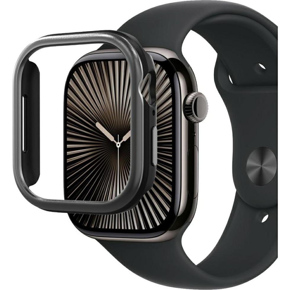 Araree Etui Amy do Apple Watch 10 46mm gun metal, Accessori per smartwatch, Grigio