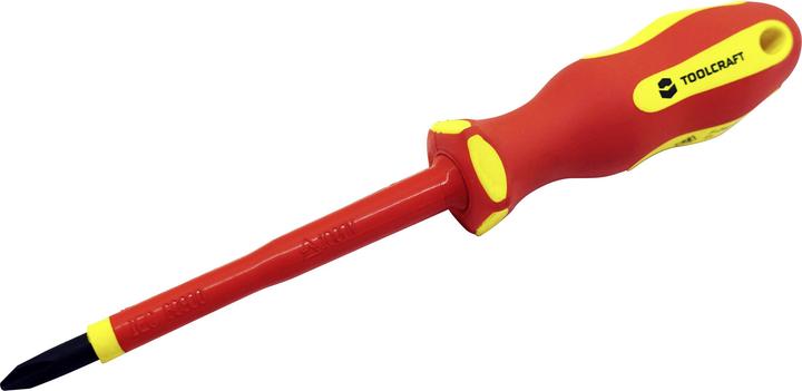 Productafbeelding Toolcraft VDE-schroevendraaier Phillips PH2 (Phillipps kruissleuf (PH))