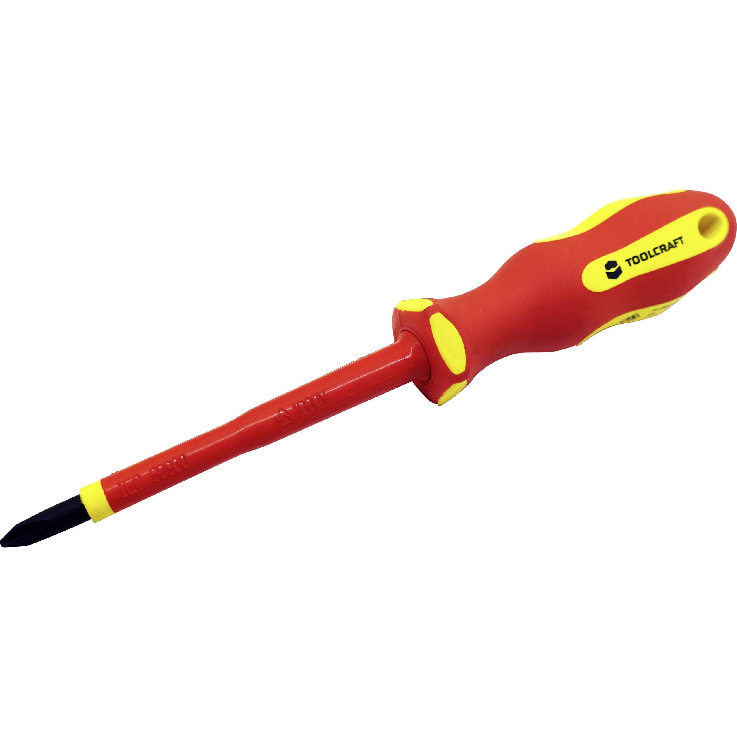 Toolcraft, Cacciavite, Cacciavite Vde Phillips PH2 100Mm (Fessura Croce Phillipps (Ph))