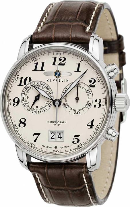 Immagine prodotto Zeppelin Cronografo LZ127 Count (Cronografo, Orologio da polso analogico, 40 mm)