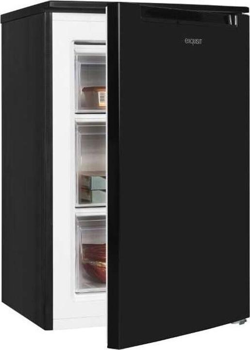 Actual product image Exquisit GS81-040C black (Stand-alone, 87 l)