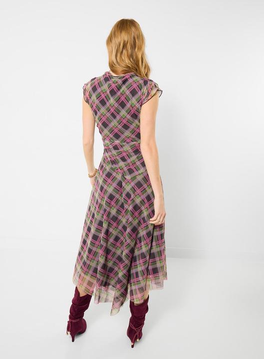 Image du produit Joe Browns Check Pattern High Neck Mesh Dress (48)