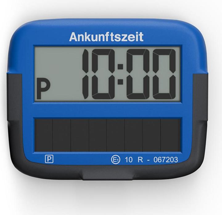 Needit PARK Micro Solar elektr. Parkscheibe Zulass. blau