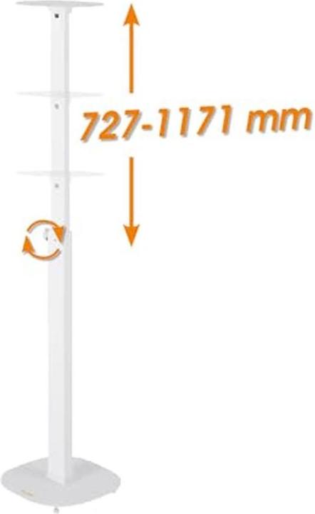 Produktbild myWall HS 23 WL (1 Paar, Ständer, Höhenverstellbar)