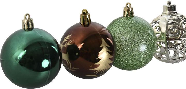 Actual product image Esprit Christmas tree baubles Home Colourful PVC 18 x 12 x 30 cm (30 pieces) (30 -part)