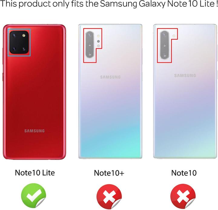 Actual product image Nalia Glitter cover (Samsung Galaxy Note 10 Lite)