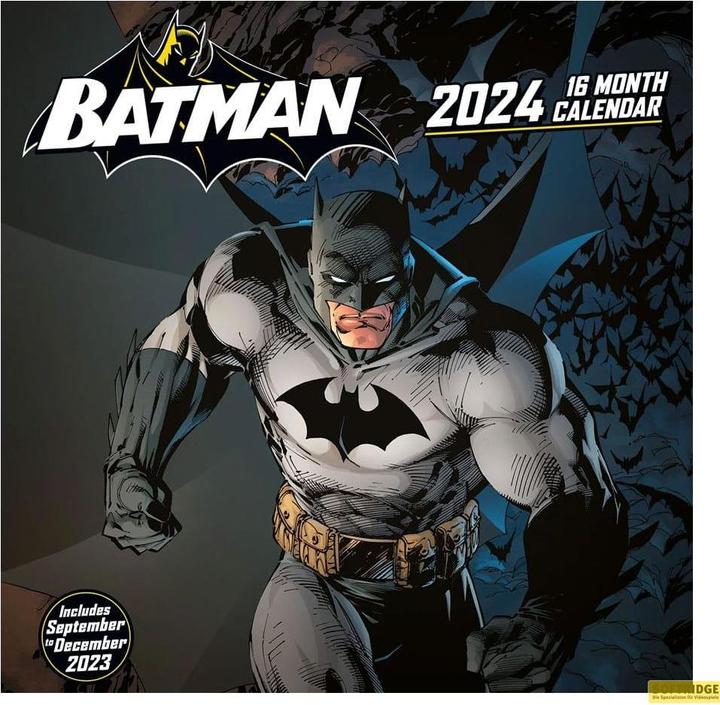 Produktbild Pyramid DC Comics Kalender 2024 Batman (30 x 30 cm, Spanisch, Französisch, Deutsch, Englisch)