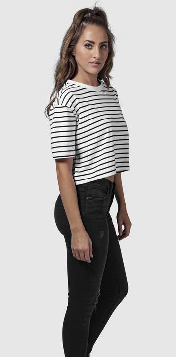Produktbild Urban Classics Ladies Short Striped Oversized Tee (S)