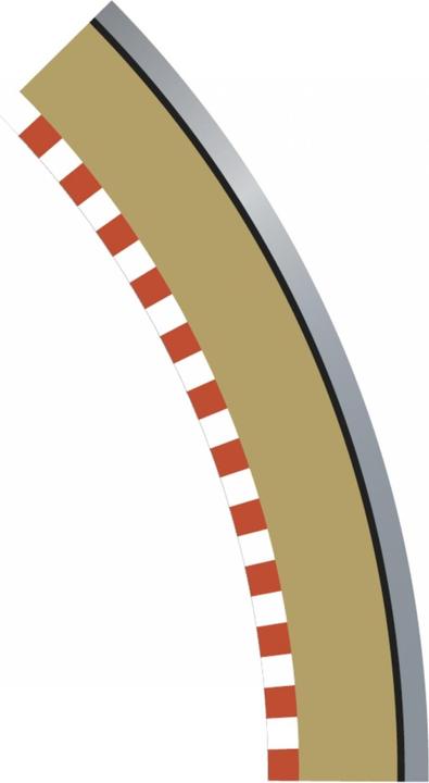 Actual product image Scalextric Borders R2 Outer 4 pieces