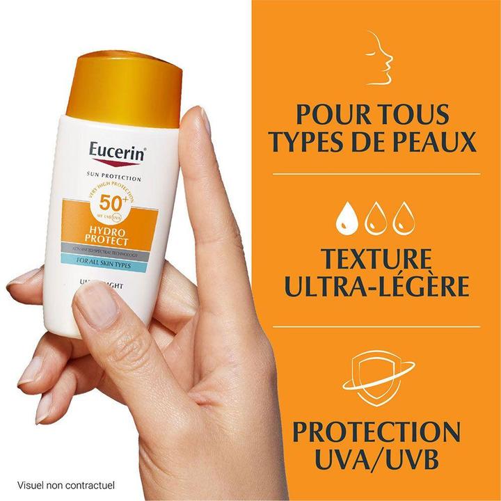 Actual product image Eucerin SUN Hydro Protect (Suntan cream, SPF 50+, 50 ml, 150 g)