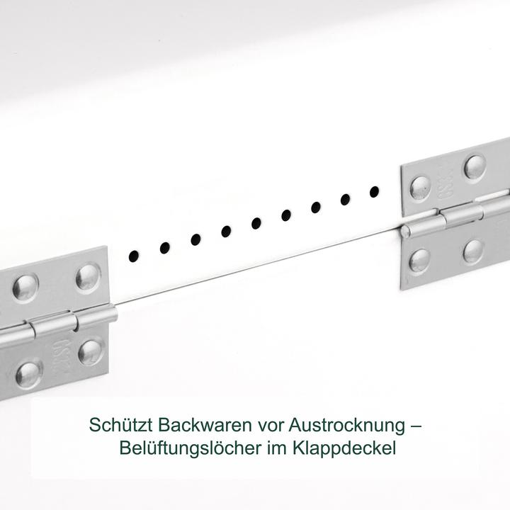 Actual product image Relaxdays Retro Brotkasten mit Deckel & Griff